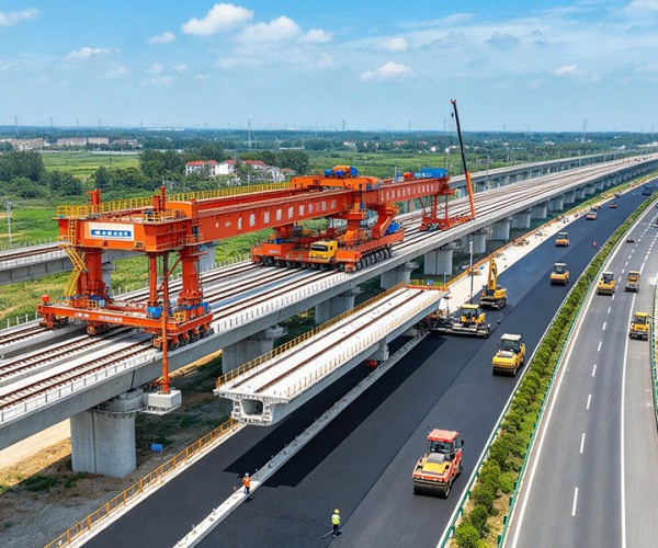 让胡路公路建设